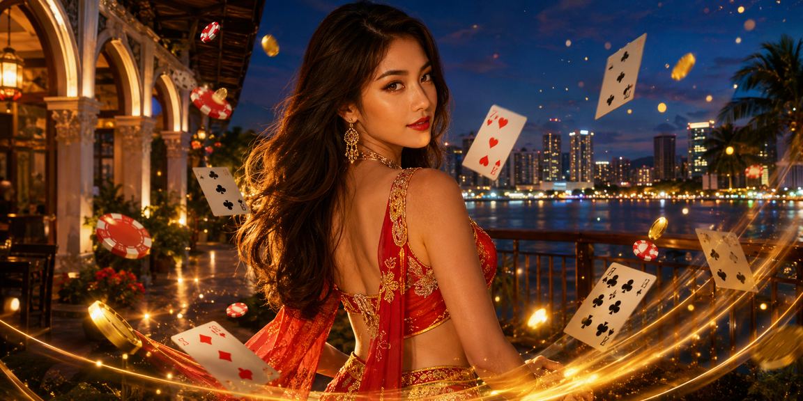 Pemain Pulau Pinang bermain permainan kad strategi yang mencerminkan budaya Poker Malaysia di xhtab4